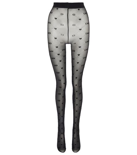 dolce gabbana logo leggings|dolce and gabbana tights set.